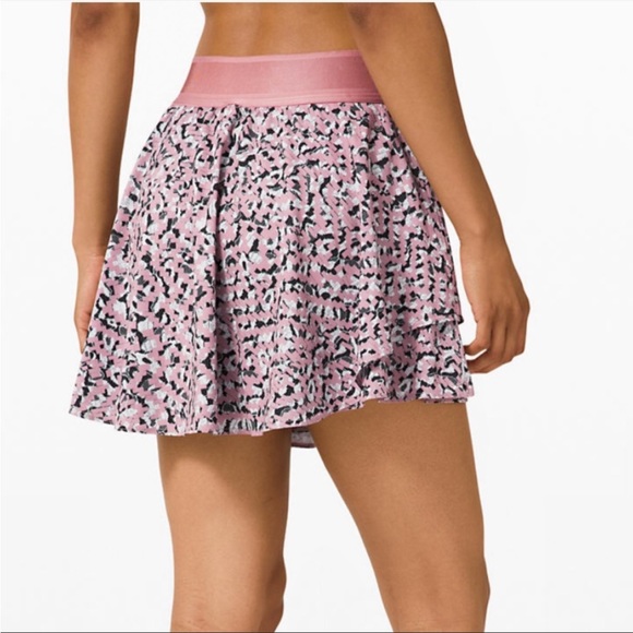 ❤️LULULEMON HIGH RISE COURT RIVAL SKIRT/SKORT TALL-MAUVE MULTI-10❤️ - Picture 9 of 16